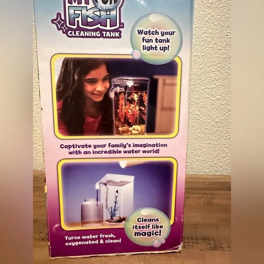NEW My Fun Fish Cleaning Tank - Aquarium that cleans itself